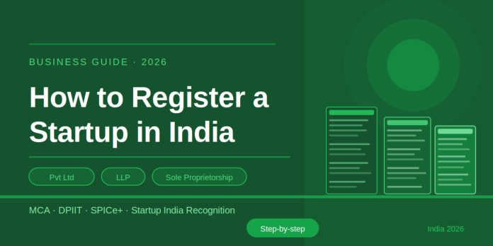 how to register startup India 2026