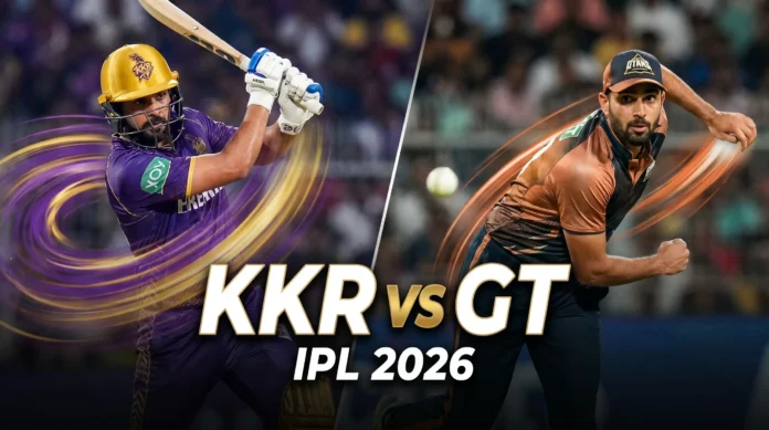 KKR vs GT IPL 2026